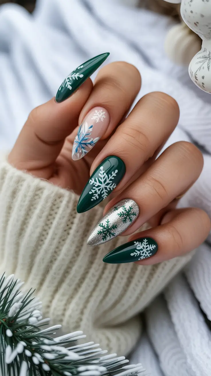 christmas-nail-design-ideas-2025-emerald-frost