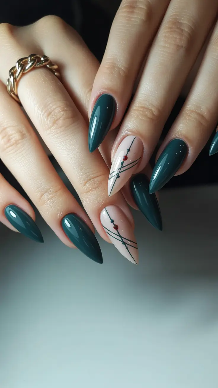 christmas-nail-design-ideas-2025-midnight-evergreen