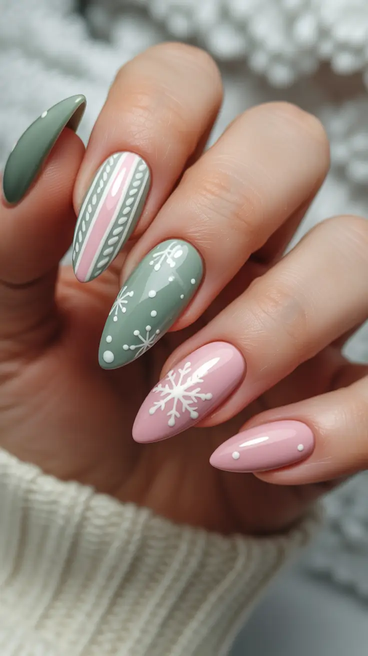 christmas-nail-design-ideas-2025-cozy-sweater-pastels