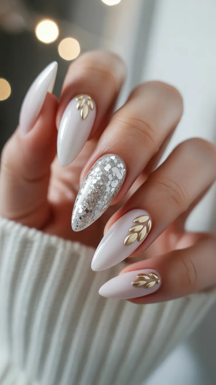 christmas-nail-design-ideas-2025-silver-and-gold-snowlight
