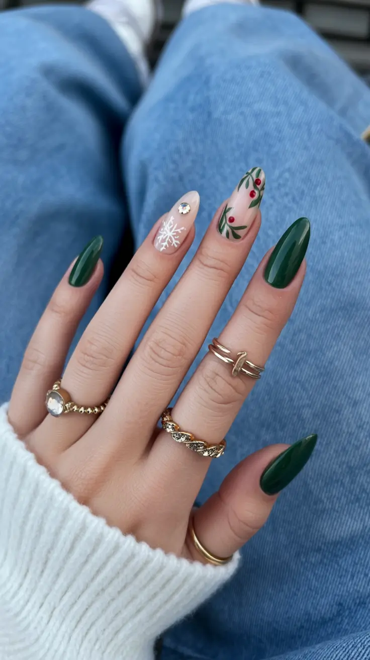 christmas-nail-design-ideas-2025-mistletoe-whisper