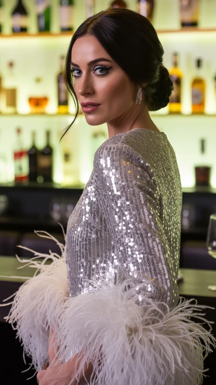 christmas party outfits 2025 Feathered Luxury The Art of Elegant Extravagance