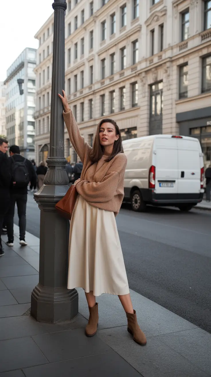 cold weather outfits 2026 Effortlessly Stylish in Neutral Tones
