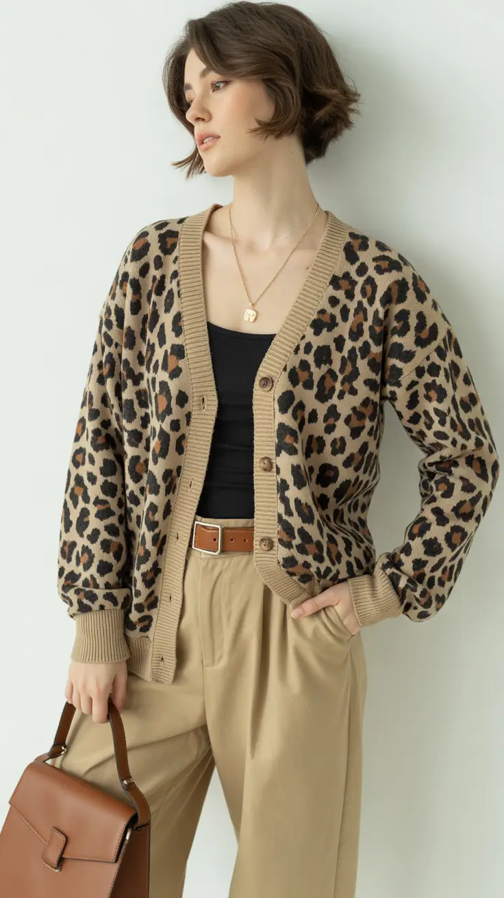 comfy outfits 2026 Animal Prints Go Soft and Sophisticated