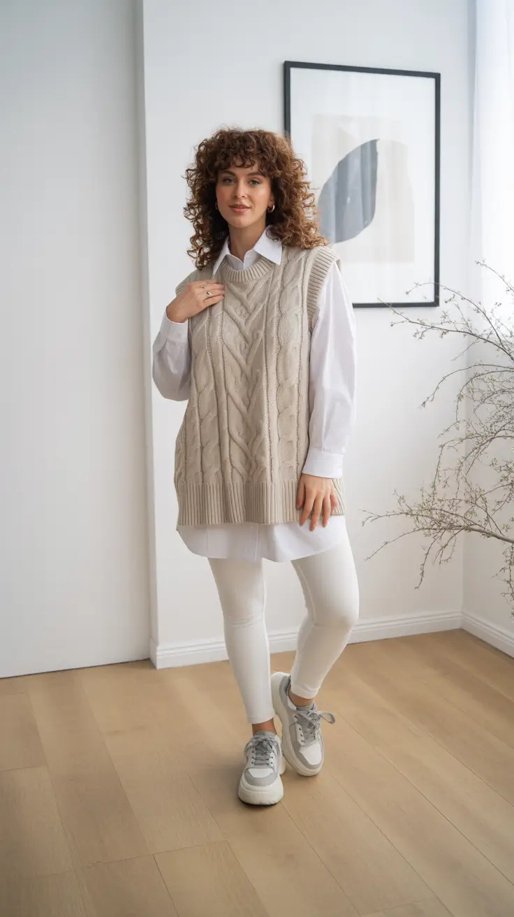 comfy outfits 2026 Effortless Layered Comfort