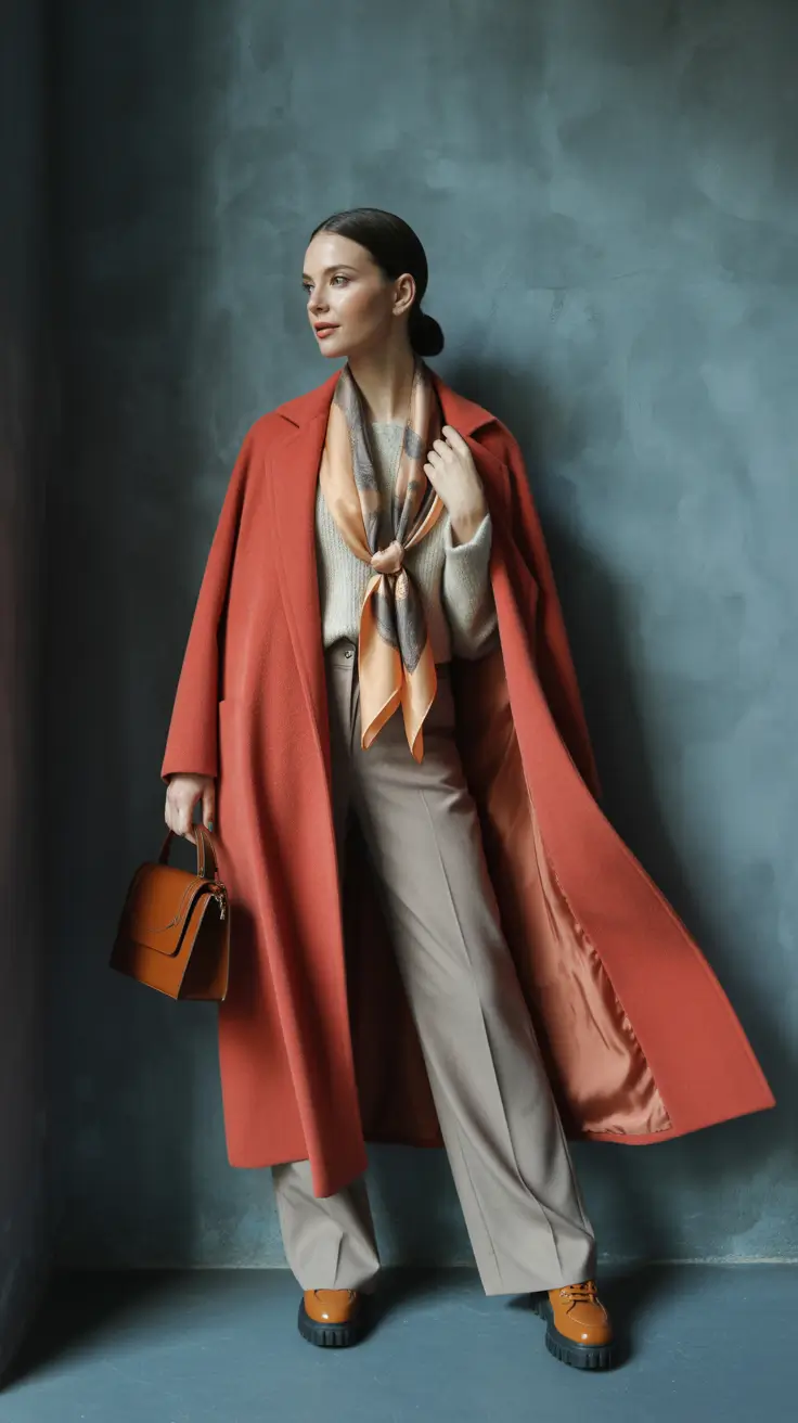 comfy outfits 2026 Warm Neutrals with a Polished Twist