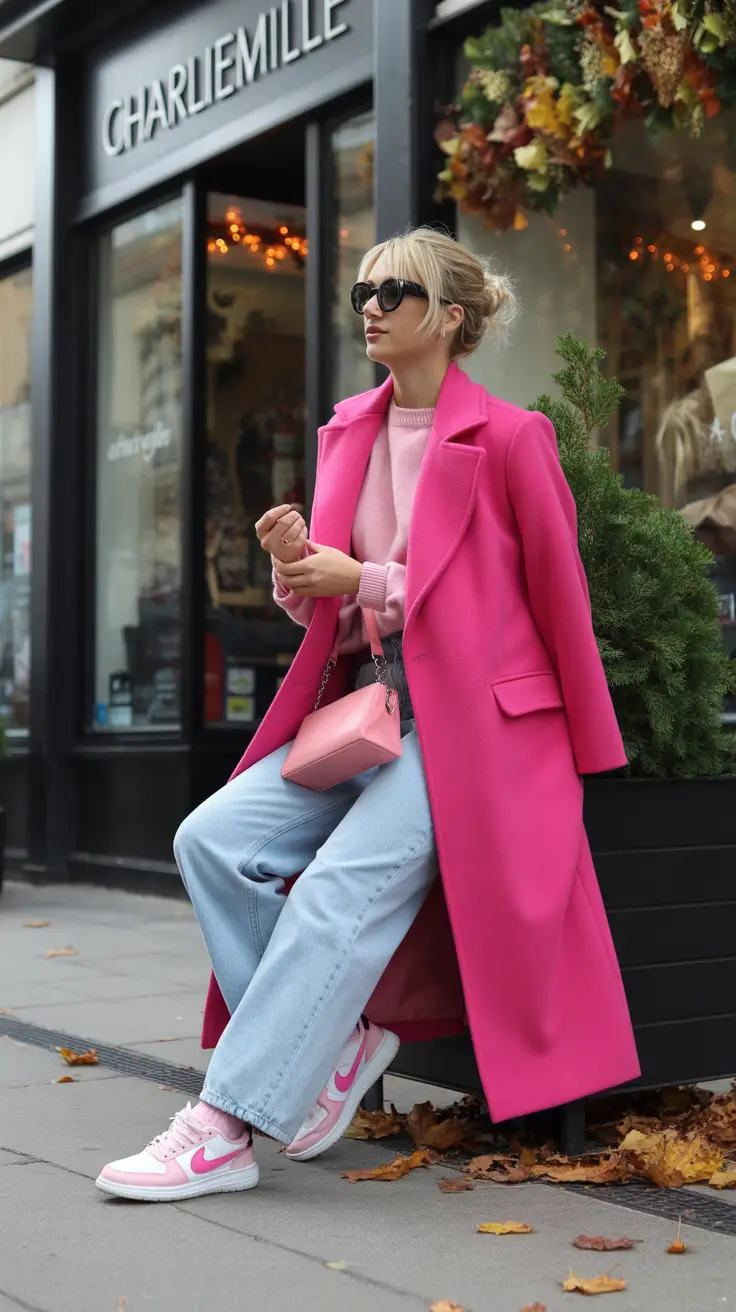 comfy winter outfits 2025-2026 Bubblegum Brights