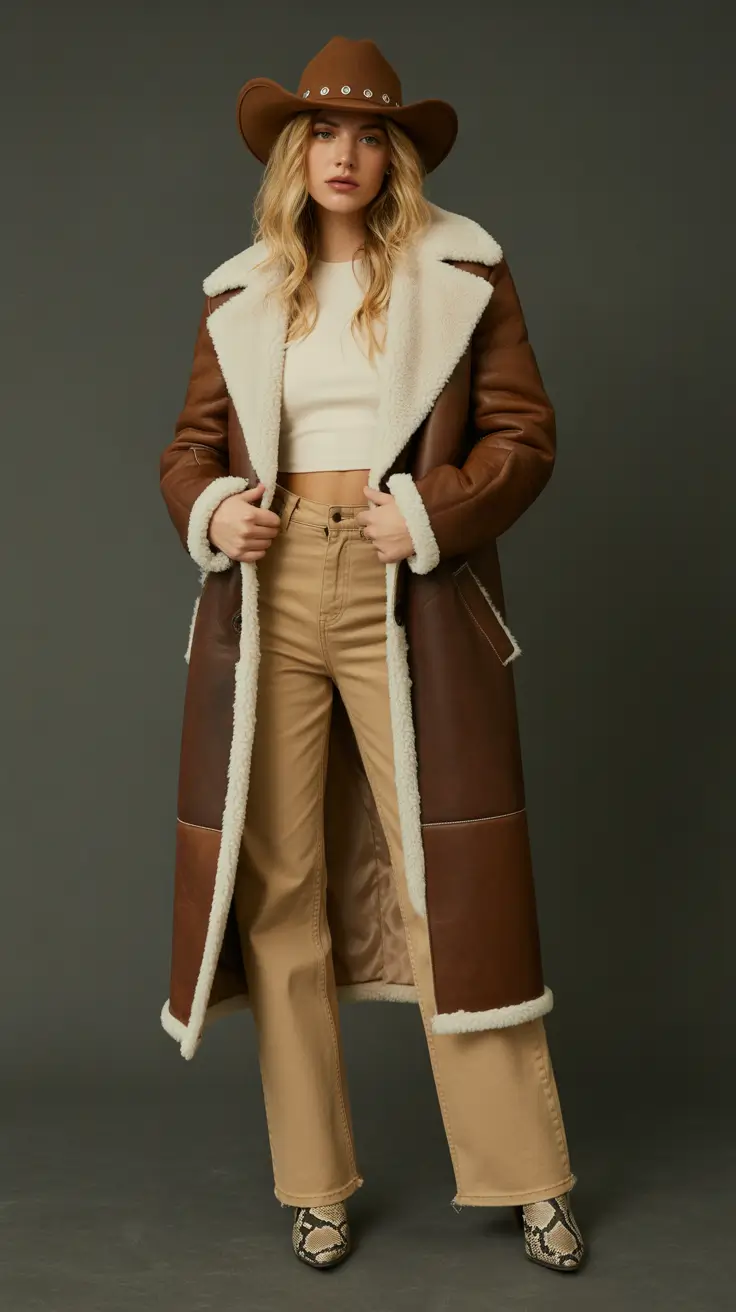 comfy winter outfits 2025-2026 Western Winter Vibes