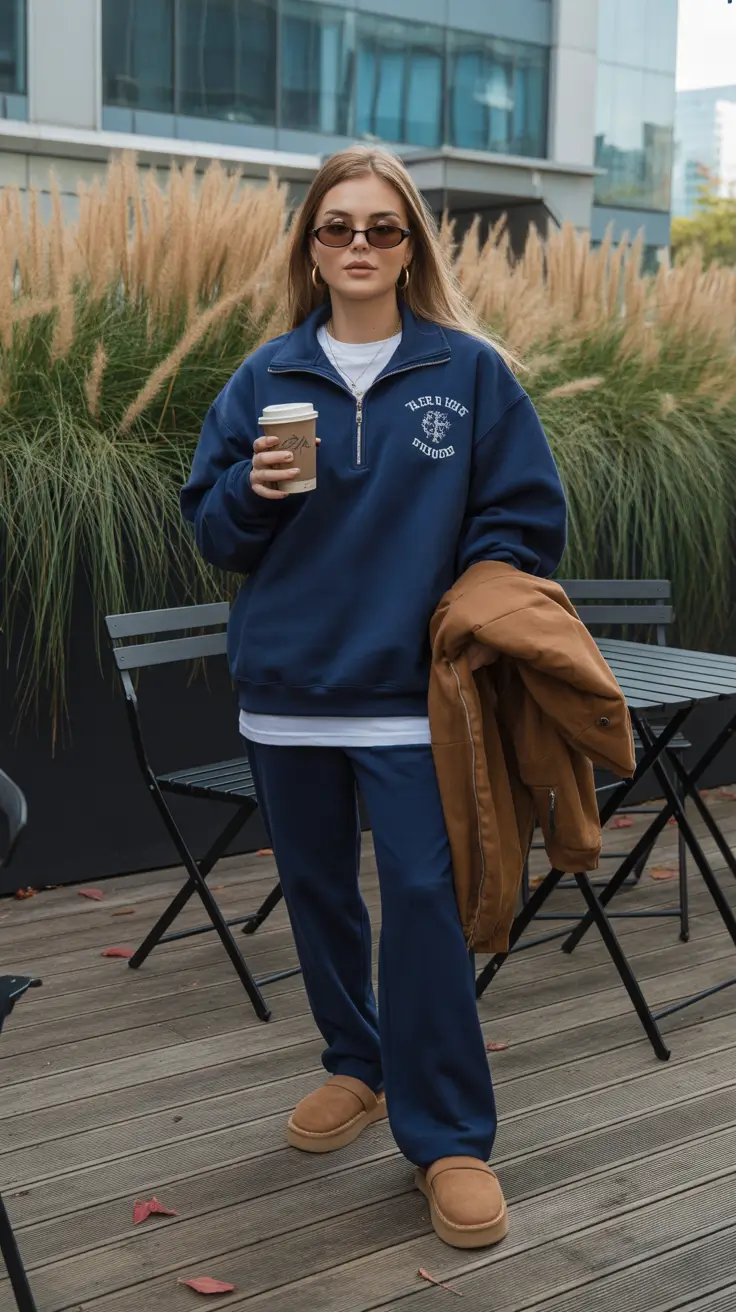 cozy winter outfits 2025-2026 collegiate comfort