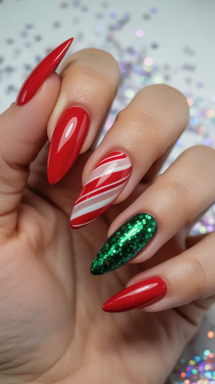 cute-winter-nails-2025-2026-peppermint-twist