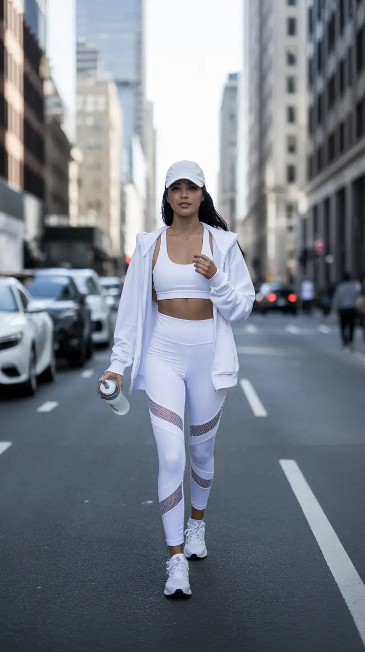 gym outfits 2026 Whiteout Confidence