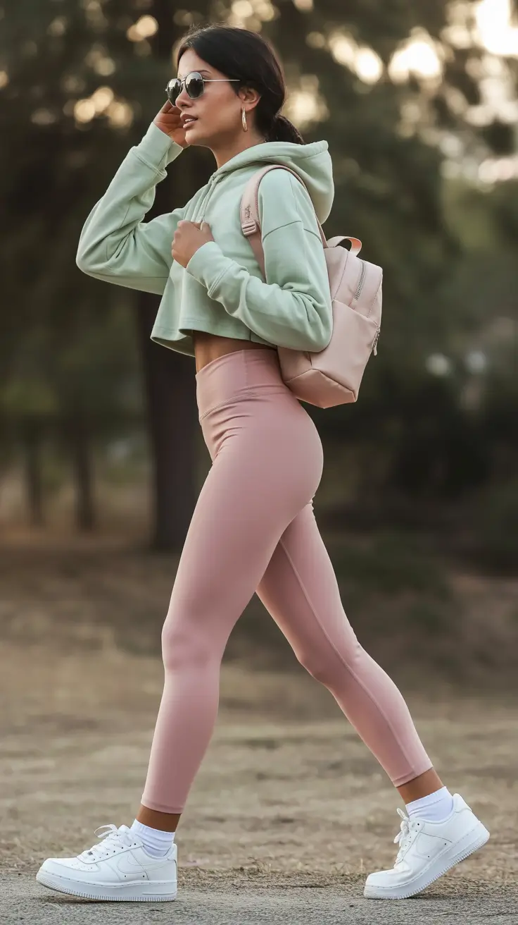 gym outfits 2026 Pastel Play