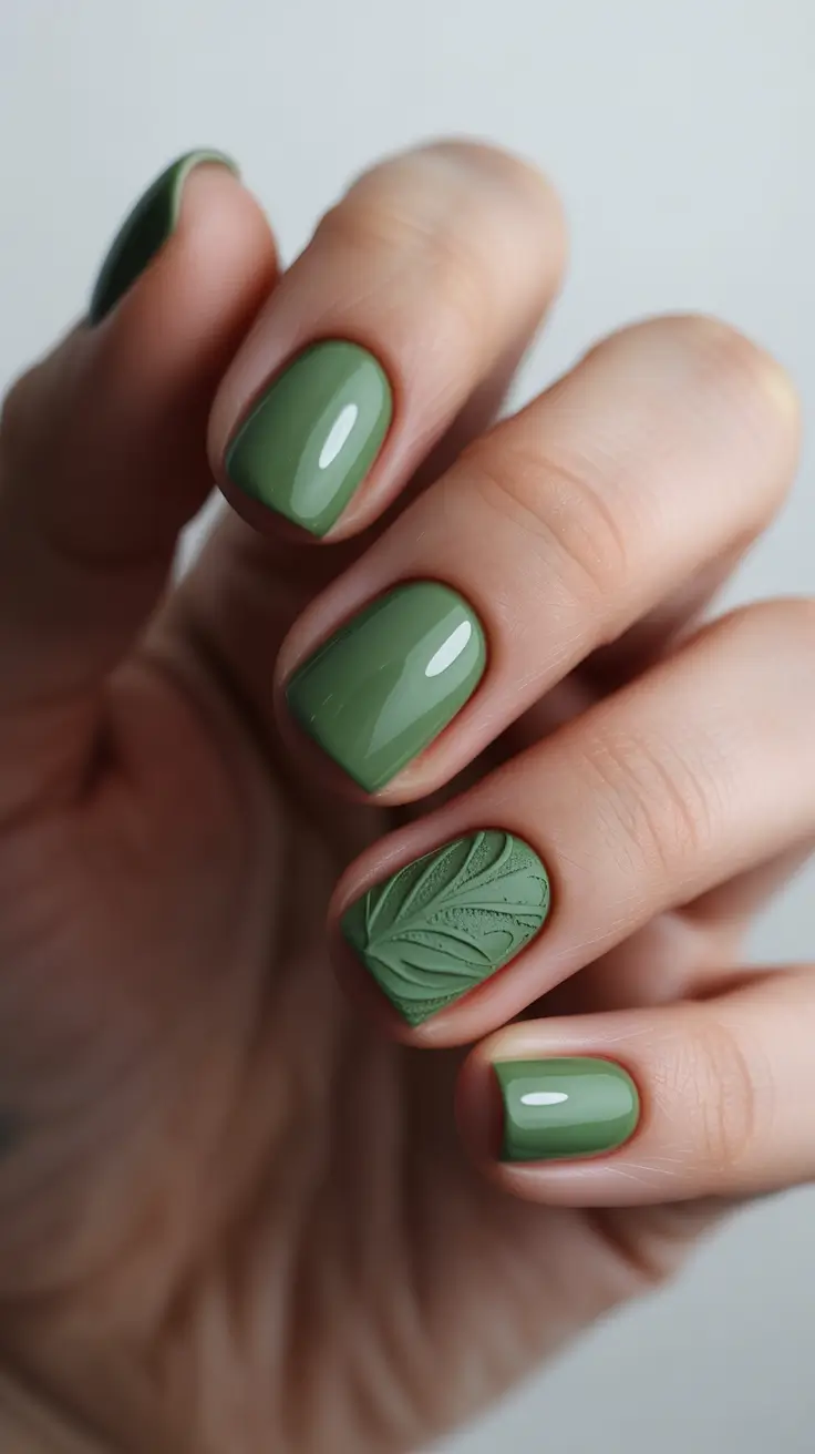 Modern Dip Winter Nails 2025-2026 Evergreen Muse The Calm of Forest Tones
