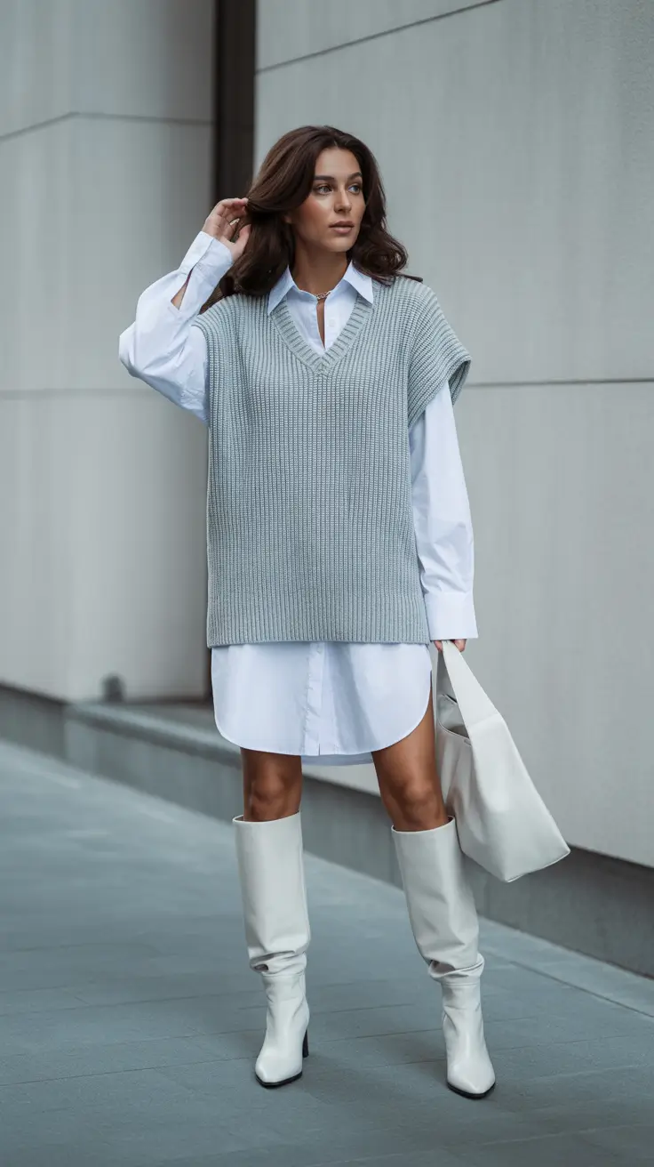 outfit inspiration for women 2026 Preppy Chic Reimagined