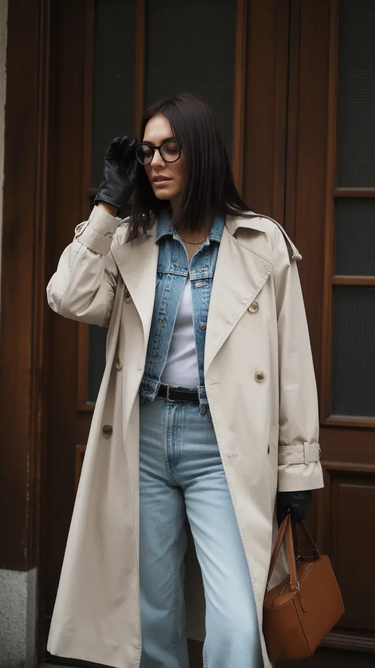 outfit inspiration for women 2026 Denim Classics with a Twist