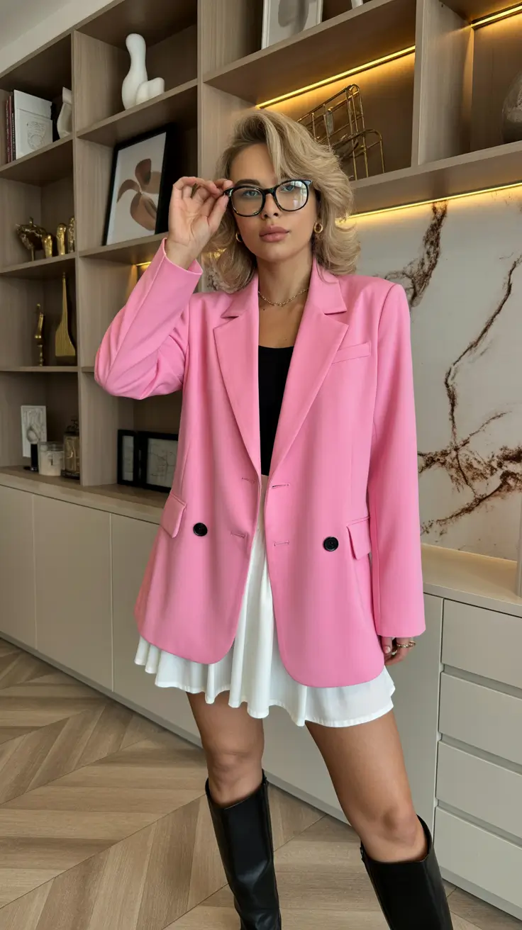 outfit inspiration for women 2026 Pink Power & Playfulness