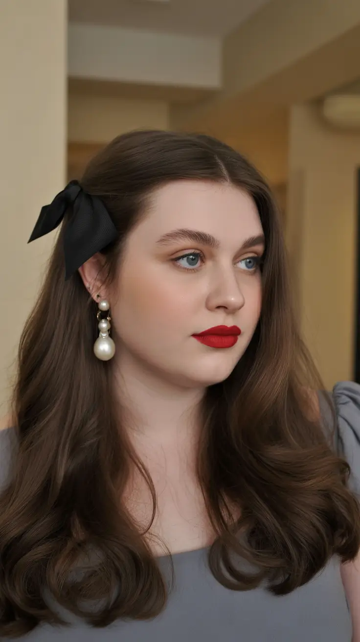 Winter Haircuts for Plus Size Women 2025-2026 Romantic Volume