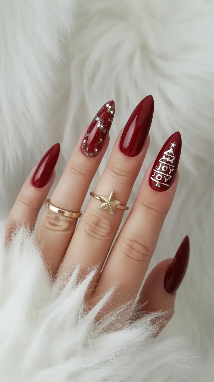 red-winter-nails-2025-2026 joyful-burgundy-elegance