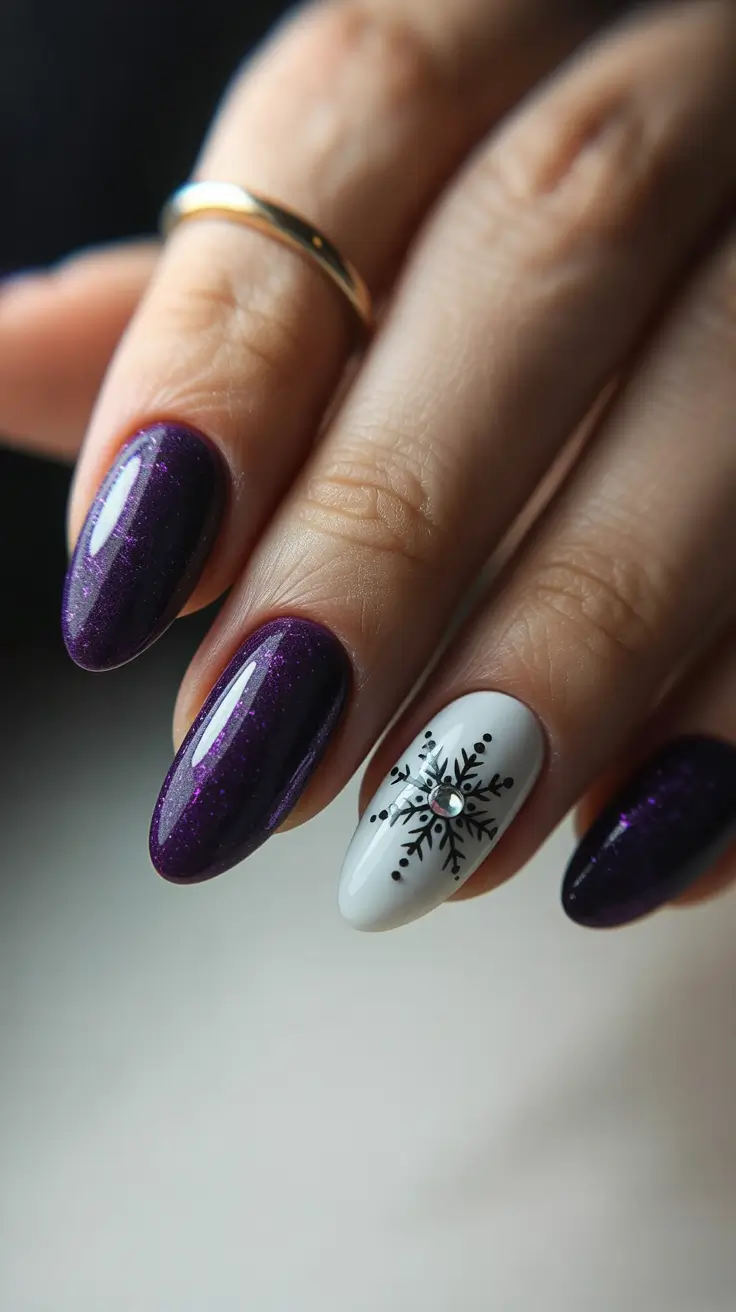 Trendy Manicure Colors Winter 2025–2026 Amethyst Ice