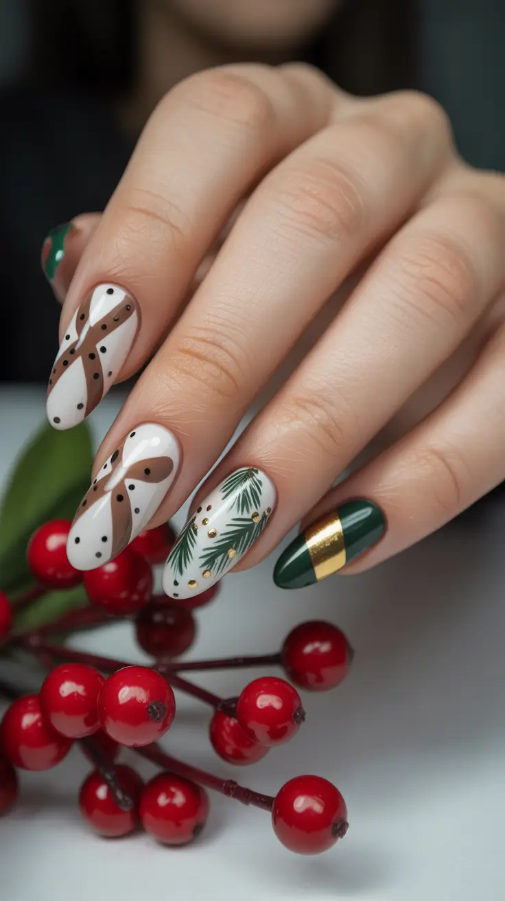 Trendy Manicure Colors Winter 2025–2026 Evergreen Elegance