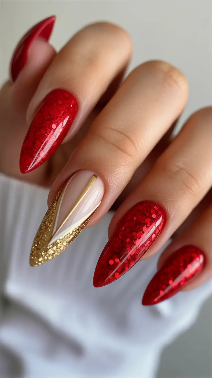 winter-nails-2025-2026-golden-glamour-crimson-sparkle