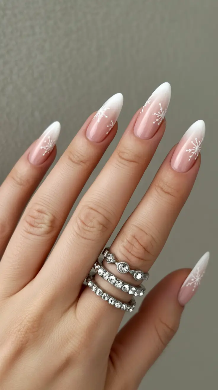 Trendy Winter Nails 2025-2026 Frost-Tipped Elegance