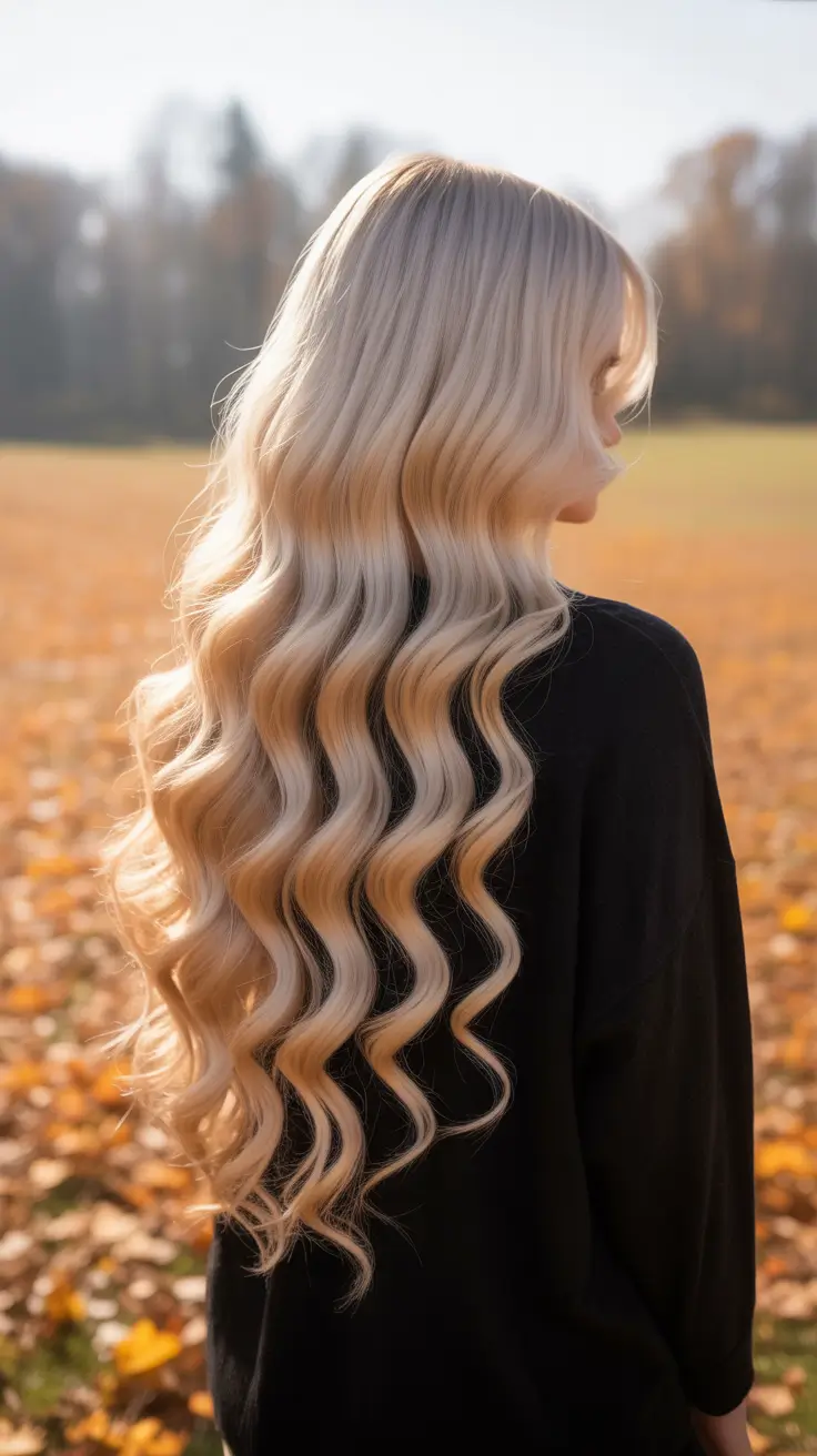 winter hair colors for blondes 2025-2026 Vanilla Cream Blonde