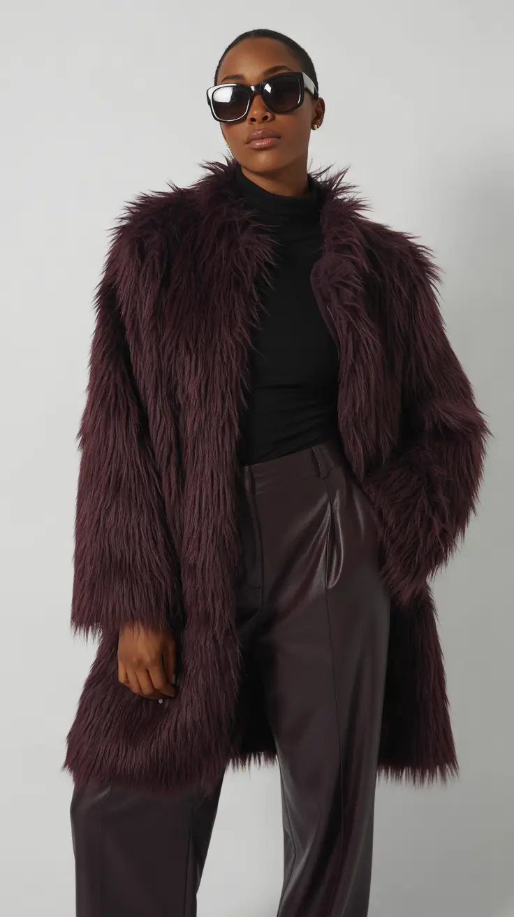 winter outfits cold 2025-2026 Plum Power Layers