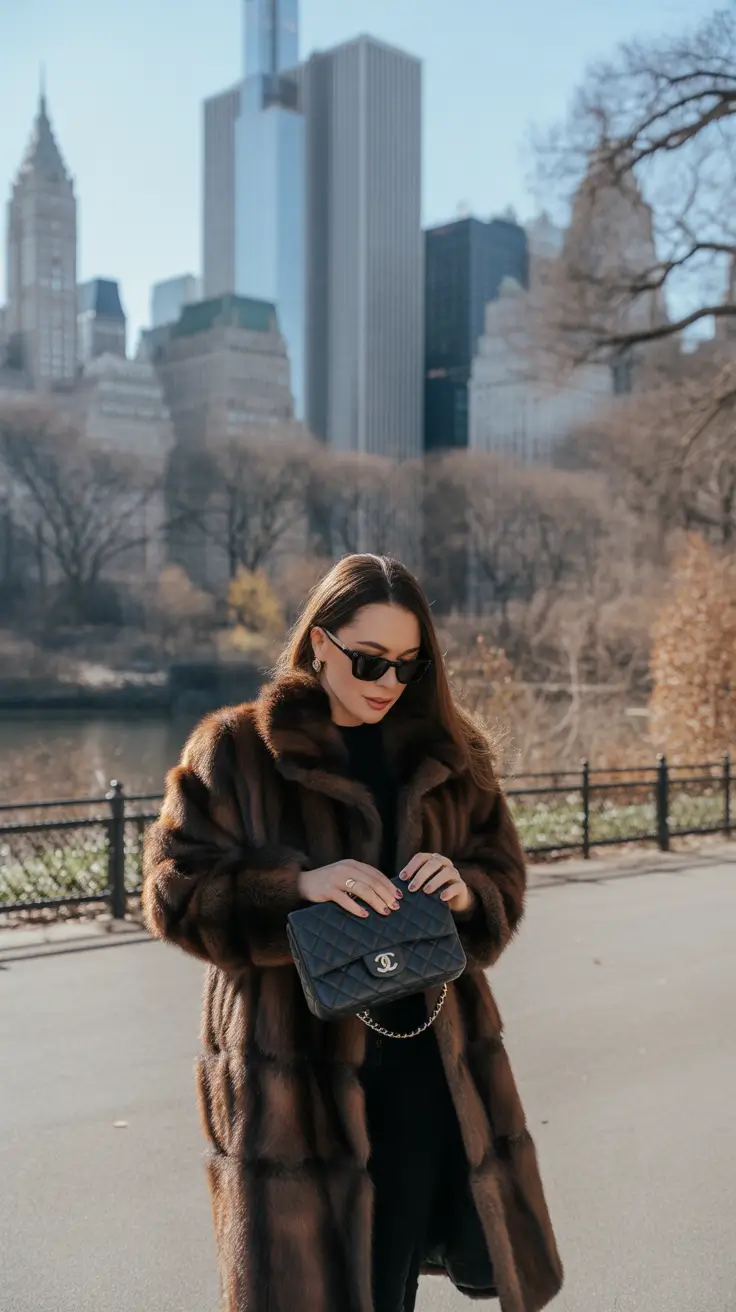 winter outfits cold 2025-2026 Classic City Elegance