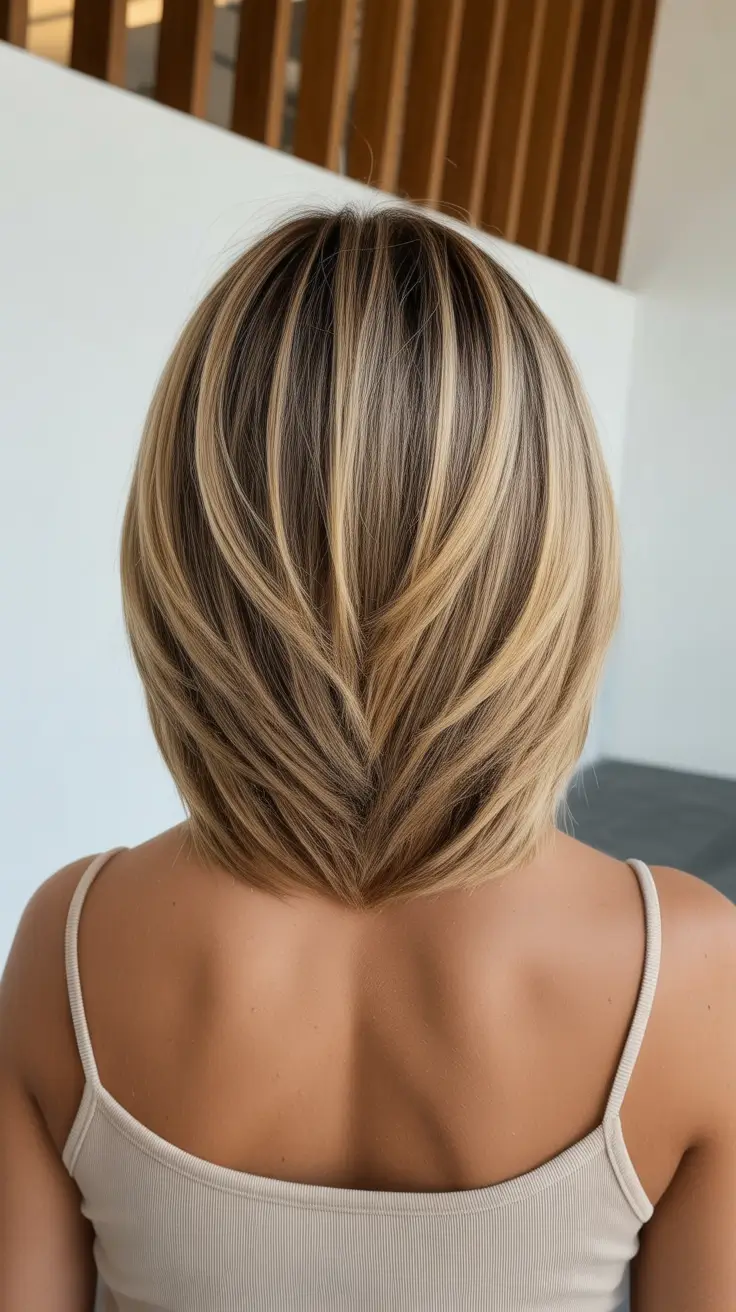 winter trending hair colors 2025-2026 Soft Dimension Bob