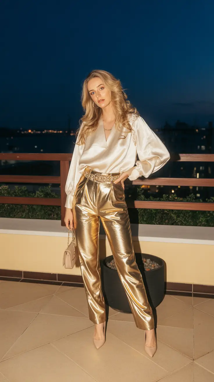 winter birthday outfit 2025-2026 Golden Hour Glam