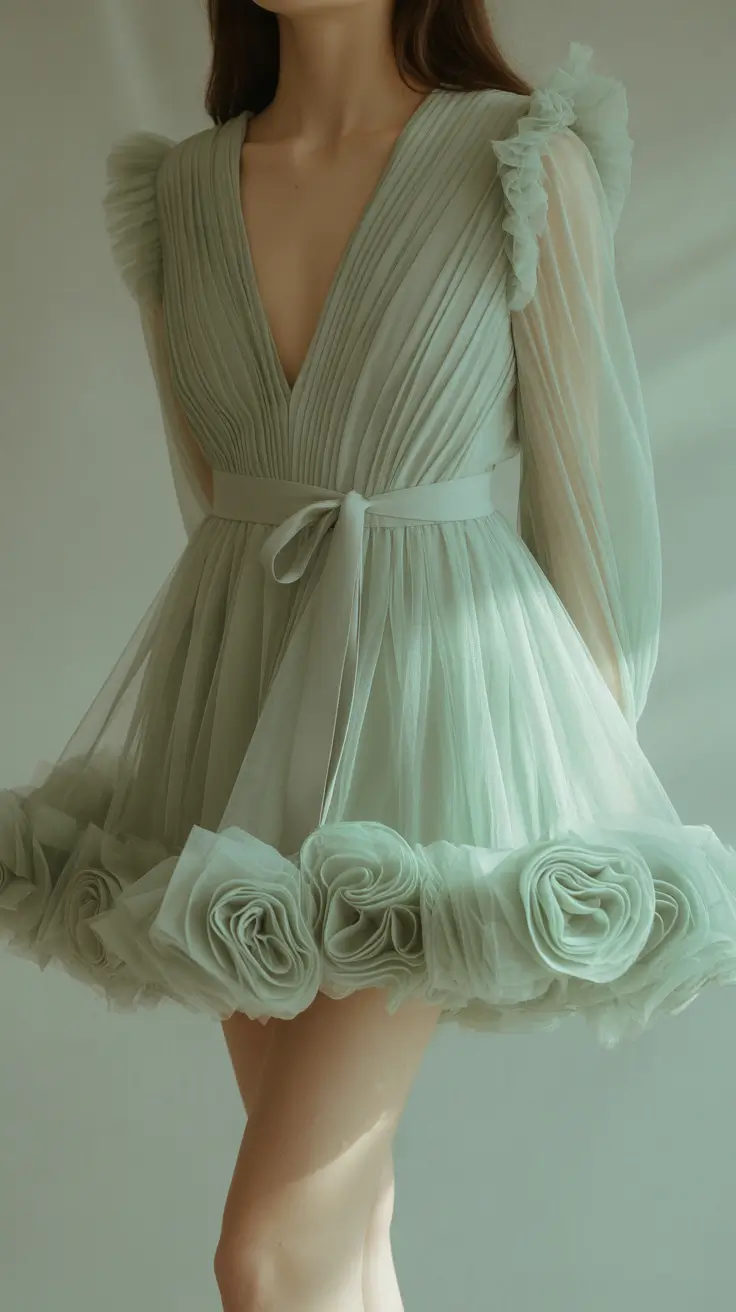 winter birthday outfit 2025-2026 Frosted Mint Dream