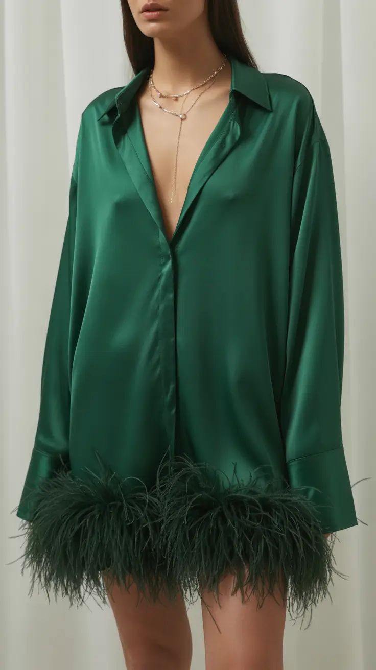 winter birthday outfit 2025-2026 Emerald Midnight Glam