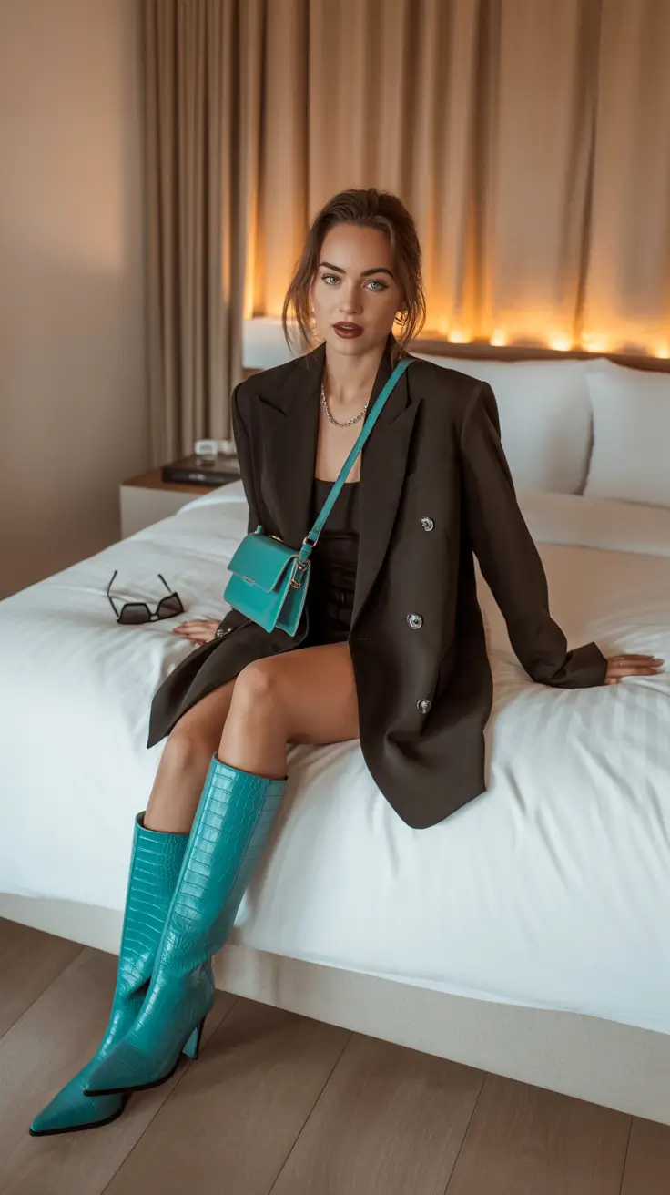 winter fits 2025-2026 Teal Mood