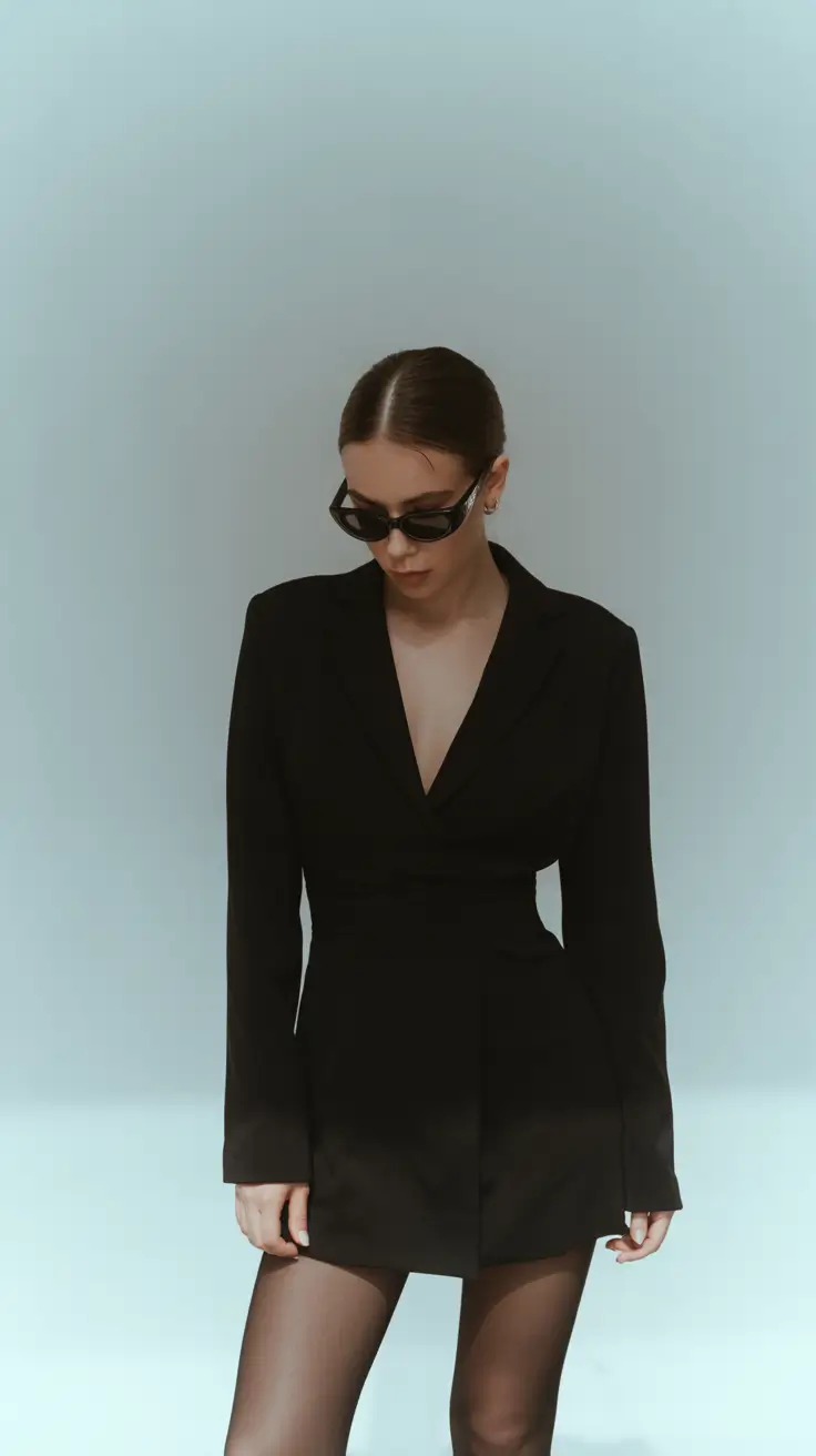 winter fits 2025-2026 Midnight Minimalism