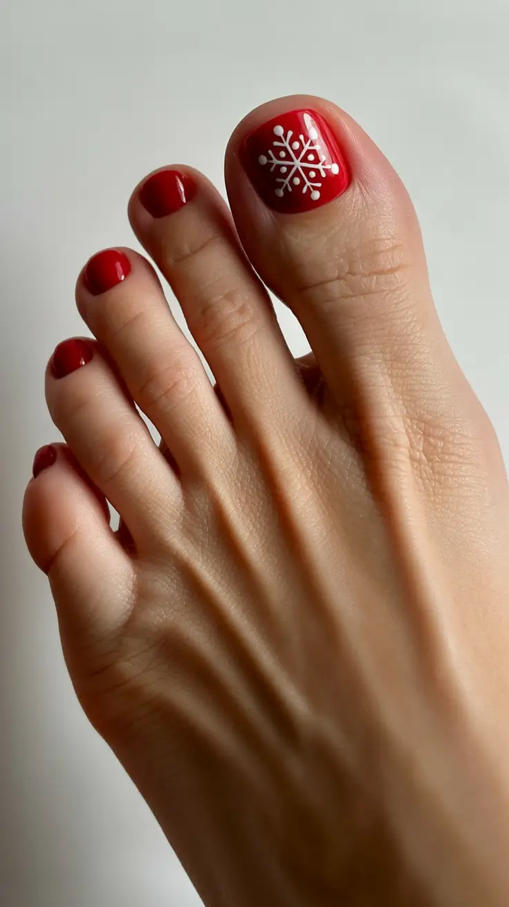 winter-nails-toe-ideas-2025-2026-classic-red-frost