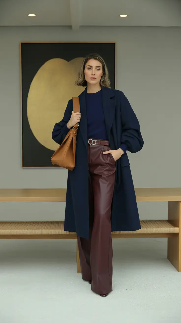 winter outfit inspo 2025-2026 Navy Power Moves