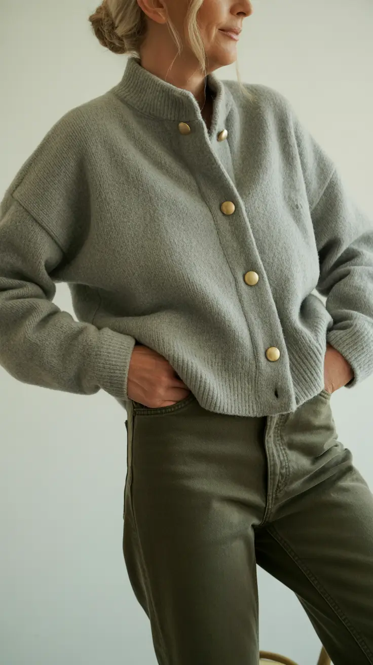 winter outfits over 50 2025-2026 Muted Elegance with a Twist