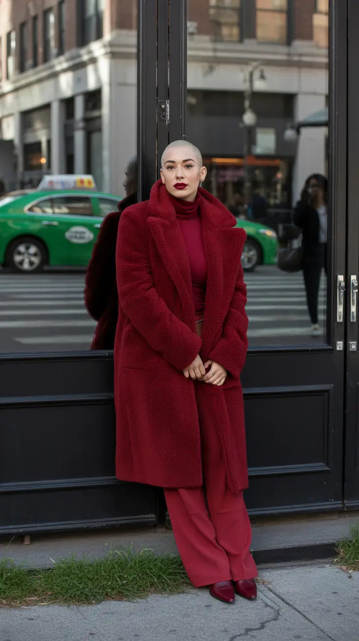 winter outfits over 50 2025-2026 Crimson Confidence