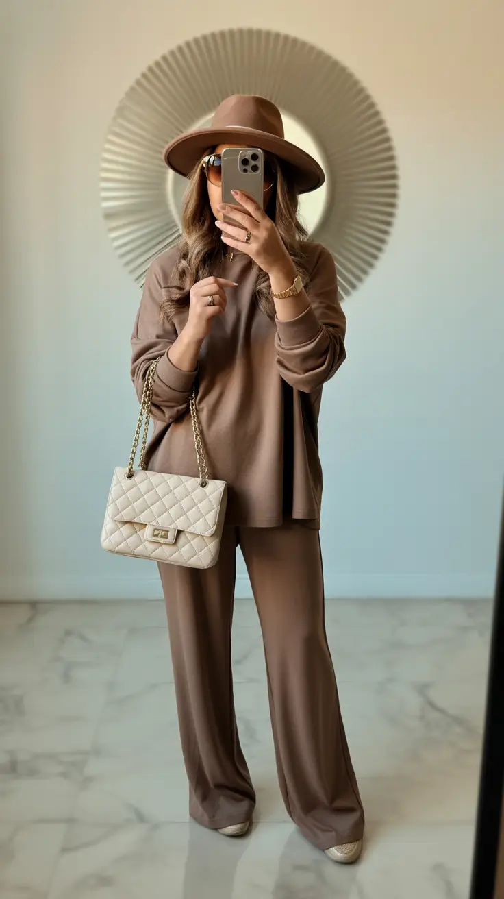 winter outfits over 60 2025-2026 Soft Monochrome Elegance