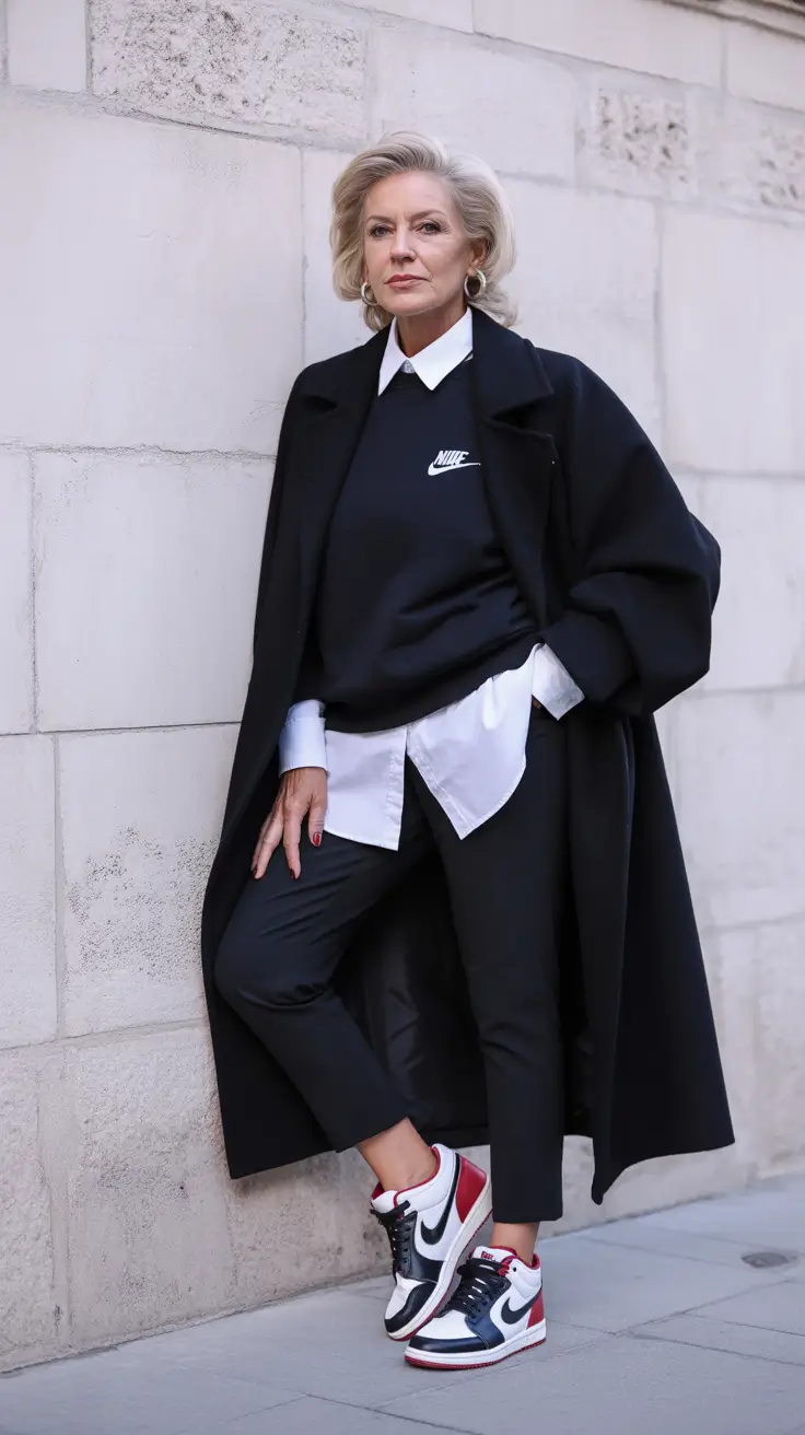 winter outfits over 60 2025-2026 Sporty Chic Revival