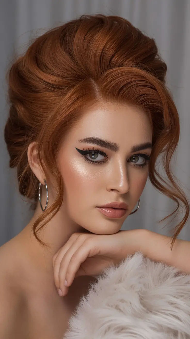 auburn hair color 2026 Classic Cinnamon Volume