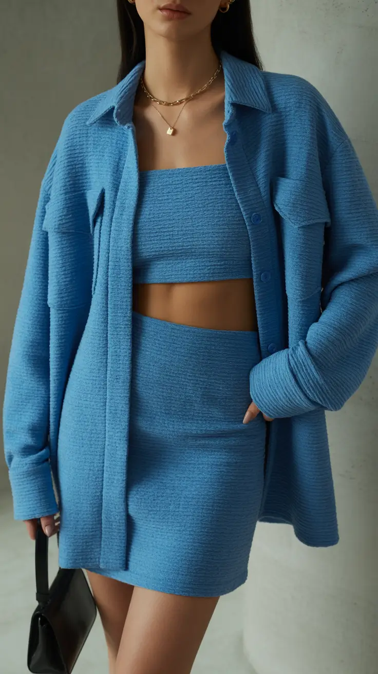 office outfits 2026 Cool Blue Serenity