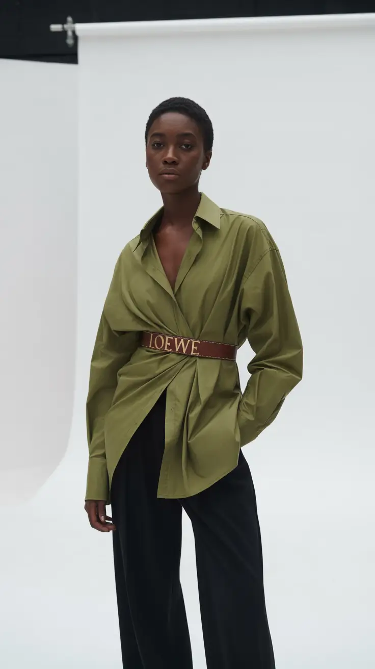 office-outfits-2026-Olive-Utility-Chic