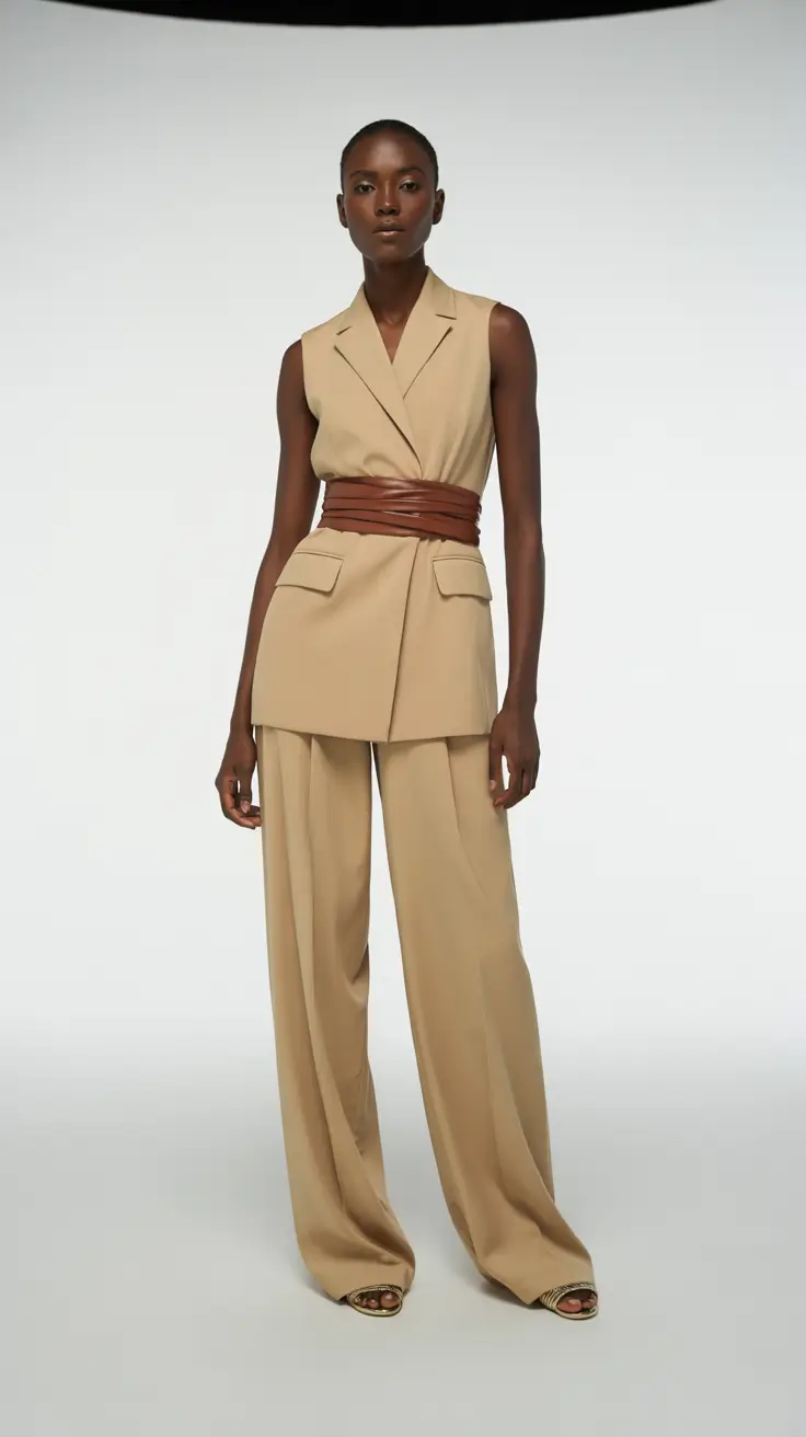 office-outfits-2026-Modern-Minimalist-Power-Suit