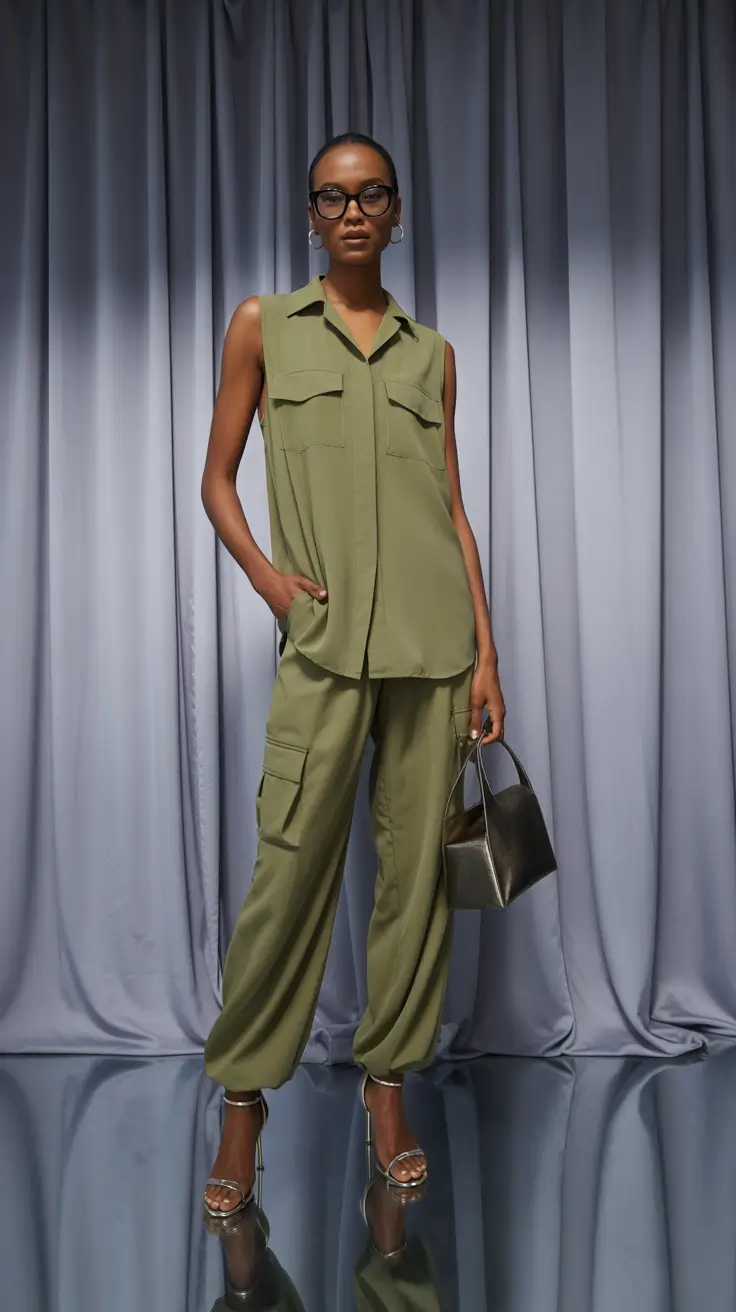 office-outfits-2026-Utility-Green-Ease