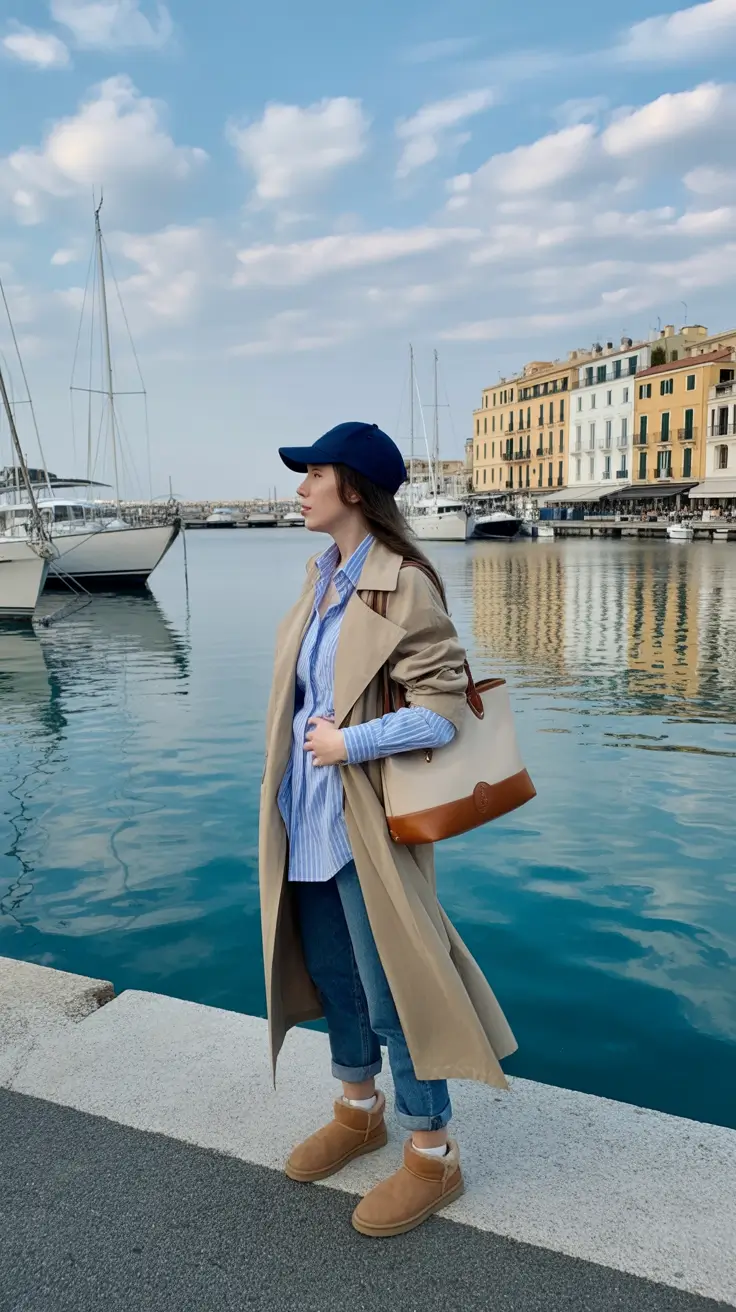 ugg outfits 2026 Coastal Trench & City Calm