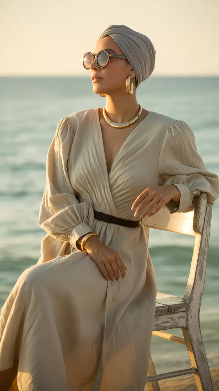 vacation outfits 2026 Desert Sunset Elegance