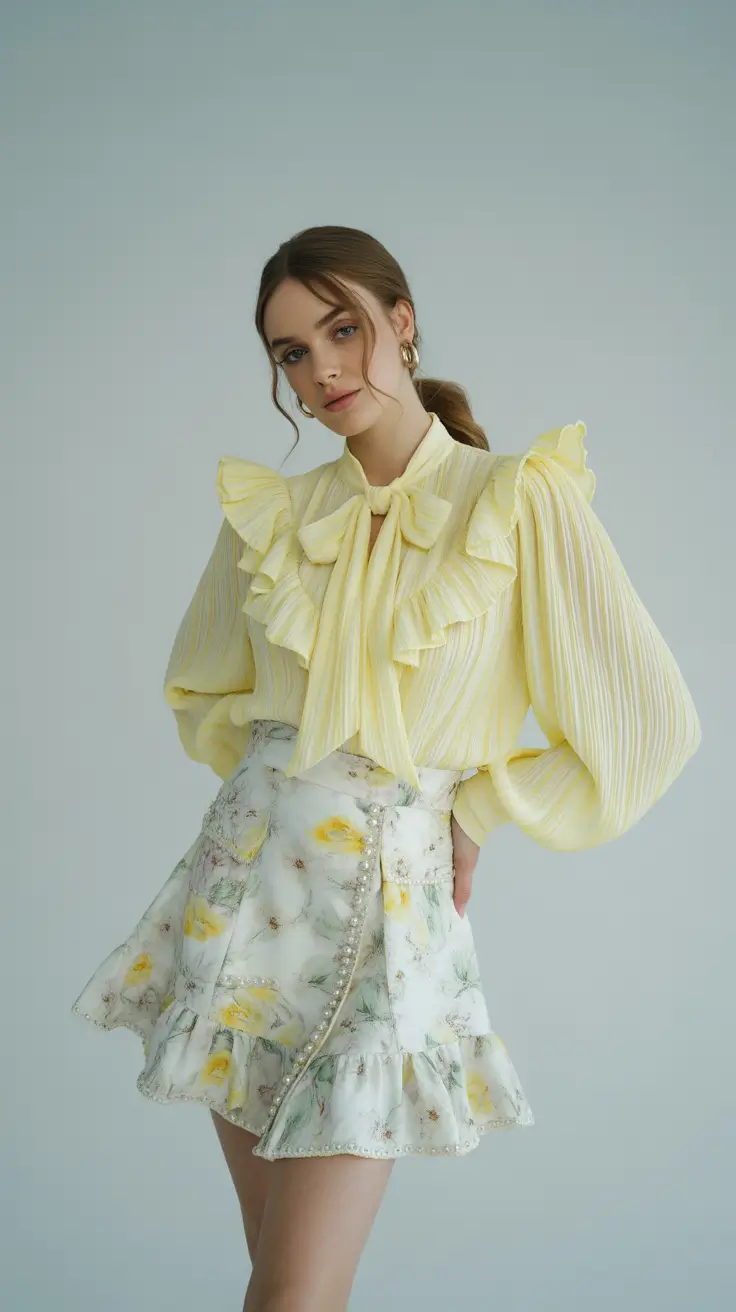 wedding guest outfits 2026 Whimsical Vintage Romance