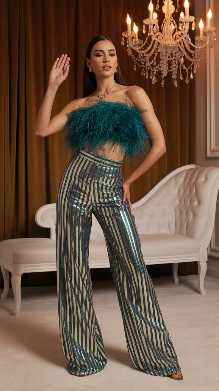 birthday outfits 2026 Feather Fantasy with Retro Vibes